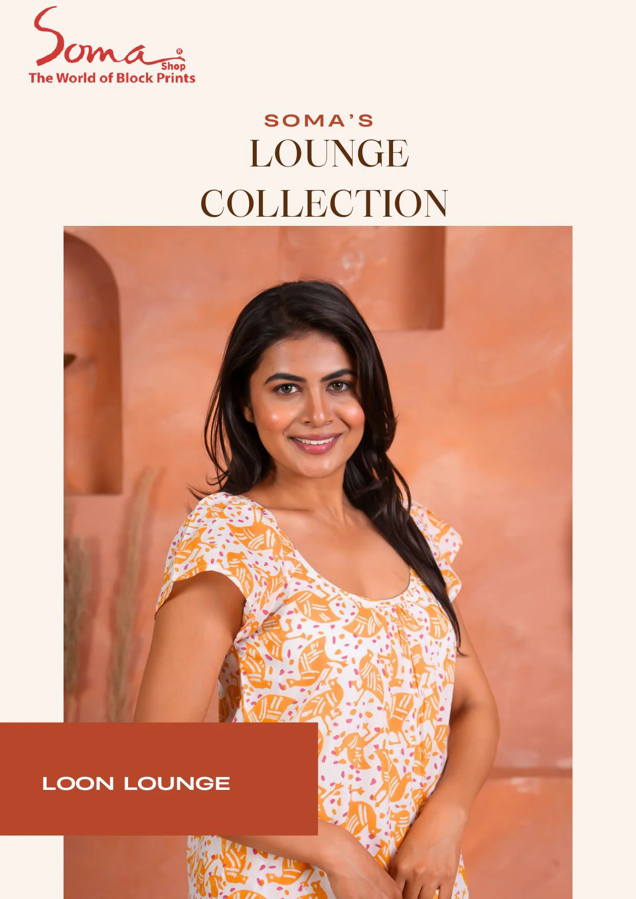 Loon terracotta lounge set