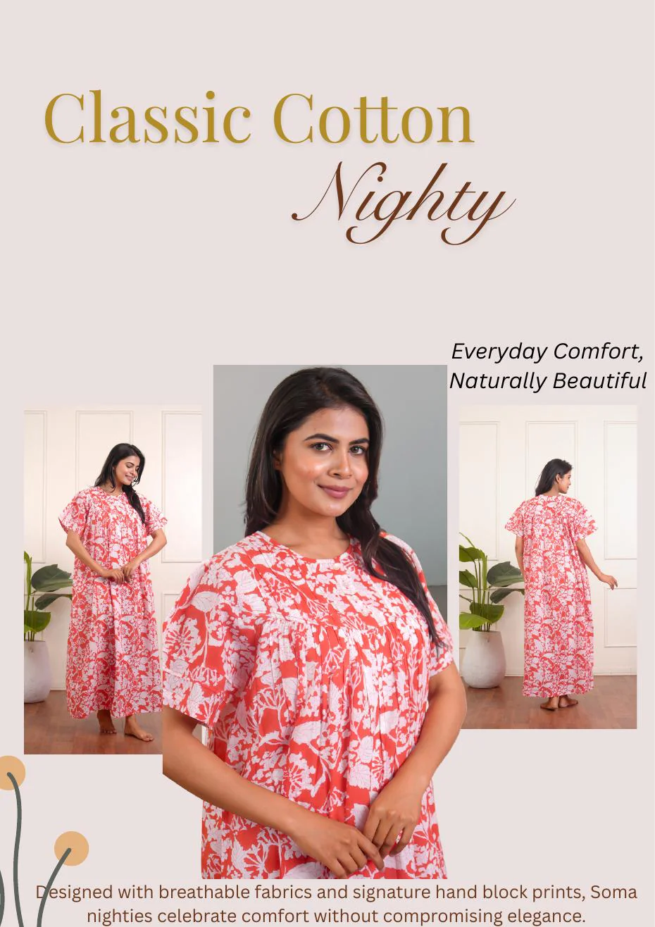 Classic cotton nighty
